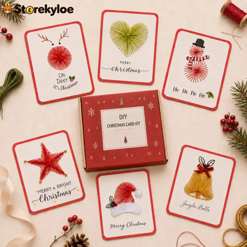 🎄 Merry & Bright Christmas DIY Kit (6 pcs) - A (6PCS)