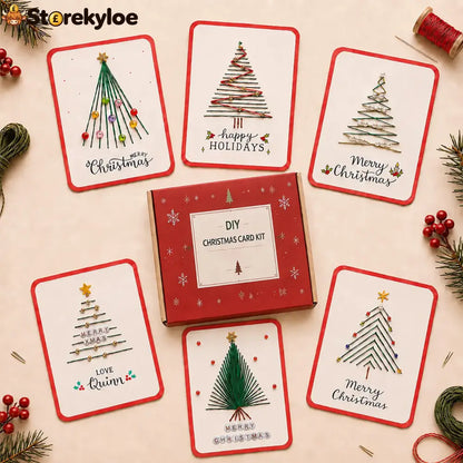 🎄 Merry & Bright Christmas DIY Kit (6 pcs) - B (6PCS)