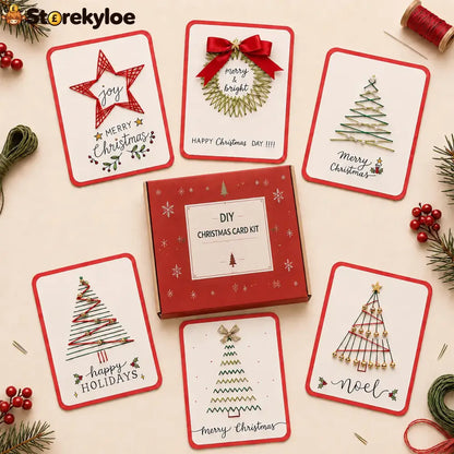 🎄 Merry & Bright Christmas DIY Kit (6 pcs) - C (6PCS)