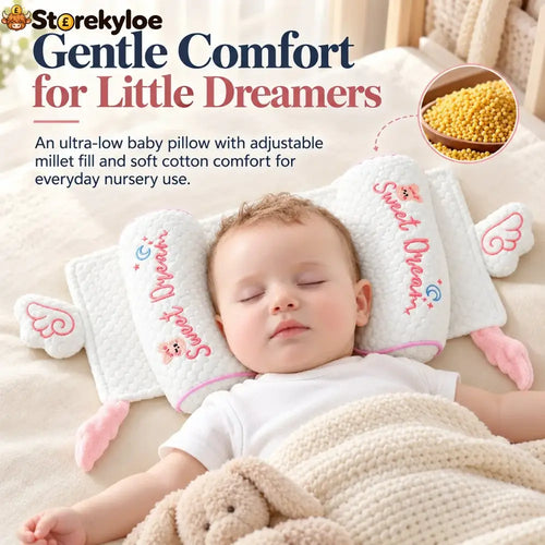 Millet Head-Shaping Pillow for Babies and Toddlers for Correcting Head Asymmetries in Newborns Model 06 – Pillow for