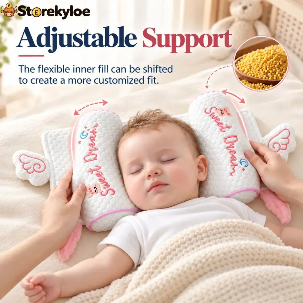 Millet Head-Shaping Pillow for Babies and Toddlers for Correcting Head Asymmetries in Newborns Model 06 – Pillow for