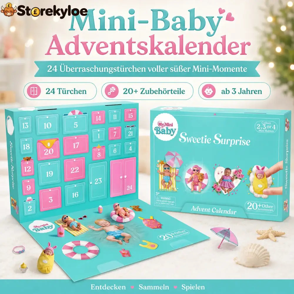 🎄 Mini-Baby Advent Calendar – Little surprises for every day