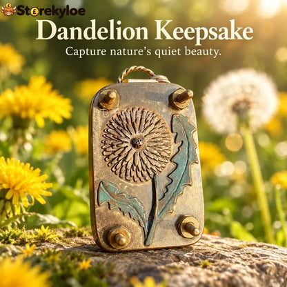 Mini Embossing Tool | Small Portable Pocket-Sized Embosser - Dandelions