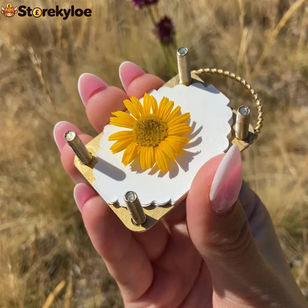🌼Mini Flower Press | Small Portable Pocket Press