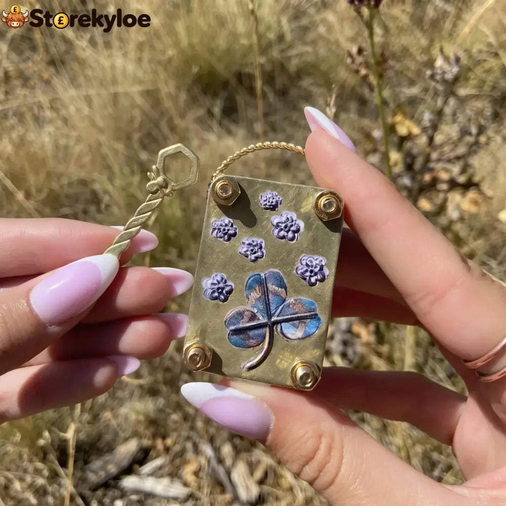 🌼Mini Flower Press | Small Portable Pocket Press - Clover