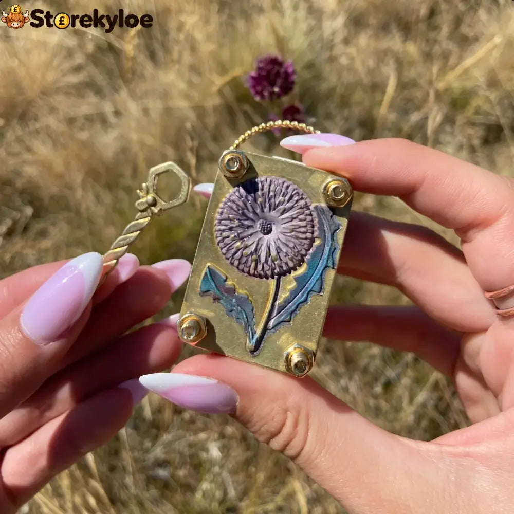 🌼Mini Flower Press | Small Portable Pocket Press - Dandelion
