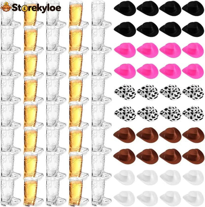 🤠Mini Hat & Boot Shot Glasses Set🎉 - 80 Pcs (40 hats + 40 shots)-Free Shipping - ALL COLLECTIONS