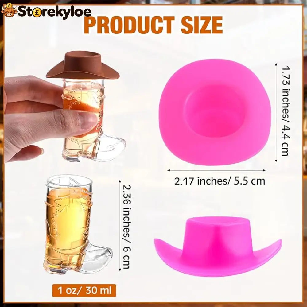 🤠Mini Hat & Boot Shot Glasses Set🎉 - ALL COLLECTIONS