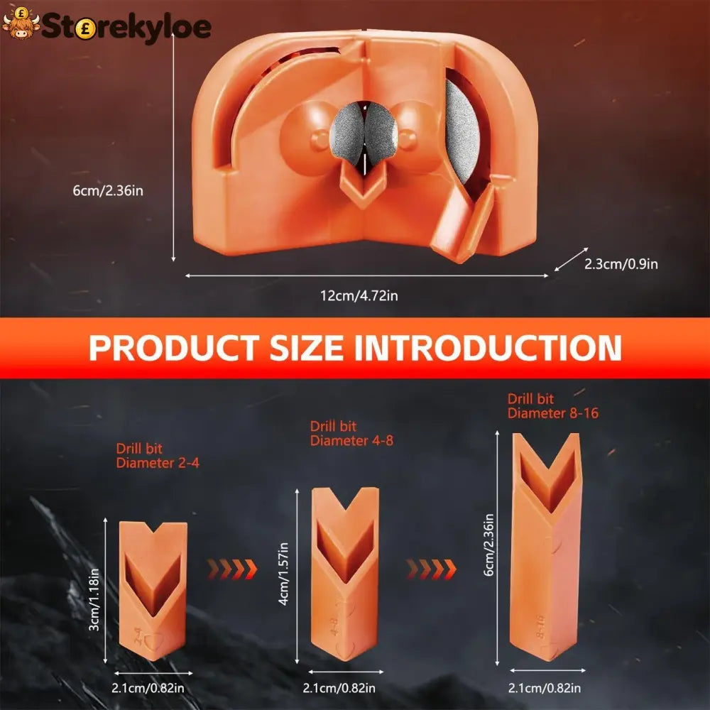 Multi-Function Drill Bit Sharpener