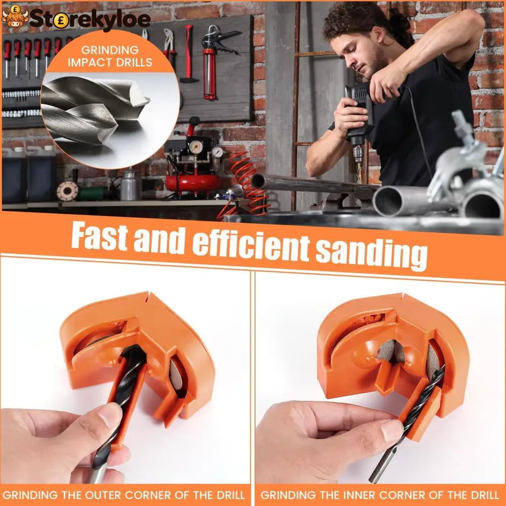 Multi-Function Drill Bit Sharpener