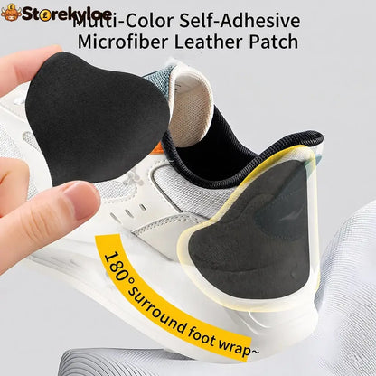 👟multicolor Self-adhesive Microfiber Leather Patch (6-pack)