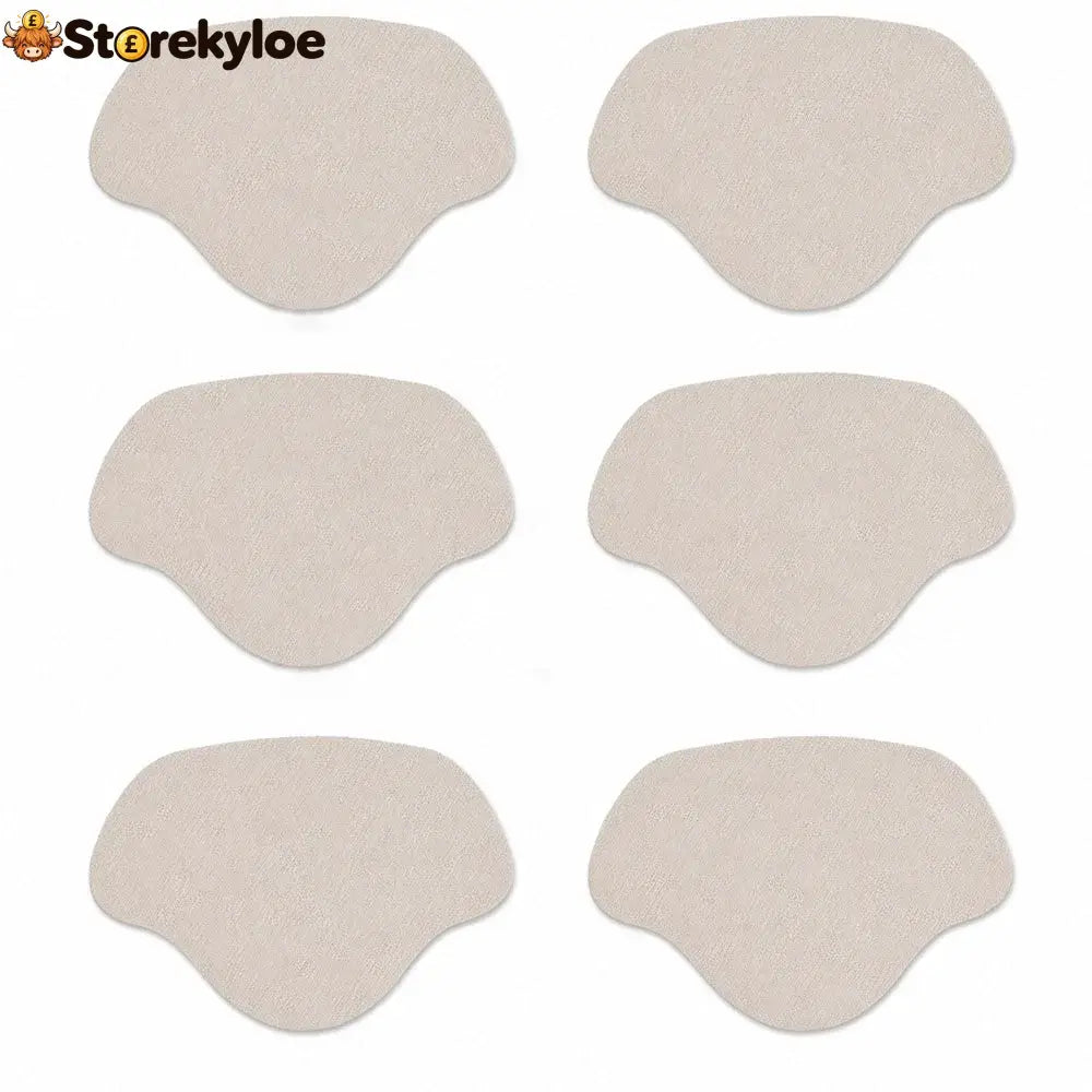 👟multicolor Self-adhesive Microfiber Leather Patch (6-pack) - Beige