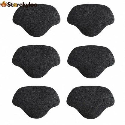 👟multicolor Self-adhesive Microfiber Leather Patch (6-pack) - Black