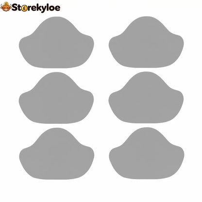 👟multicolor Self-adhesive Microfiber Leather Patch (6-pack) - Light gray