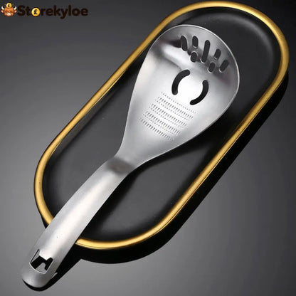 Multipurpose 304 Stainless Steel Kitchen Spoon