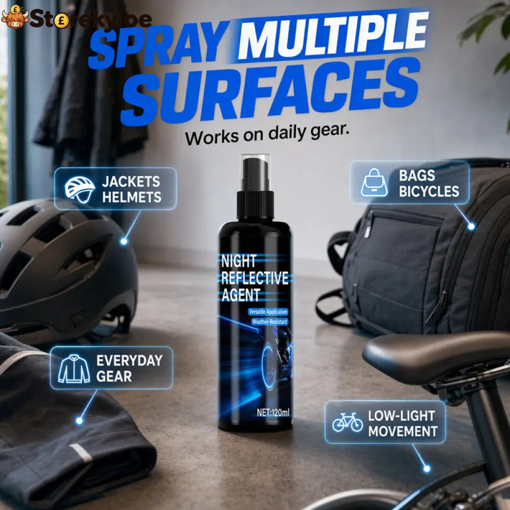 Multipurpose Night Reflective Spray