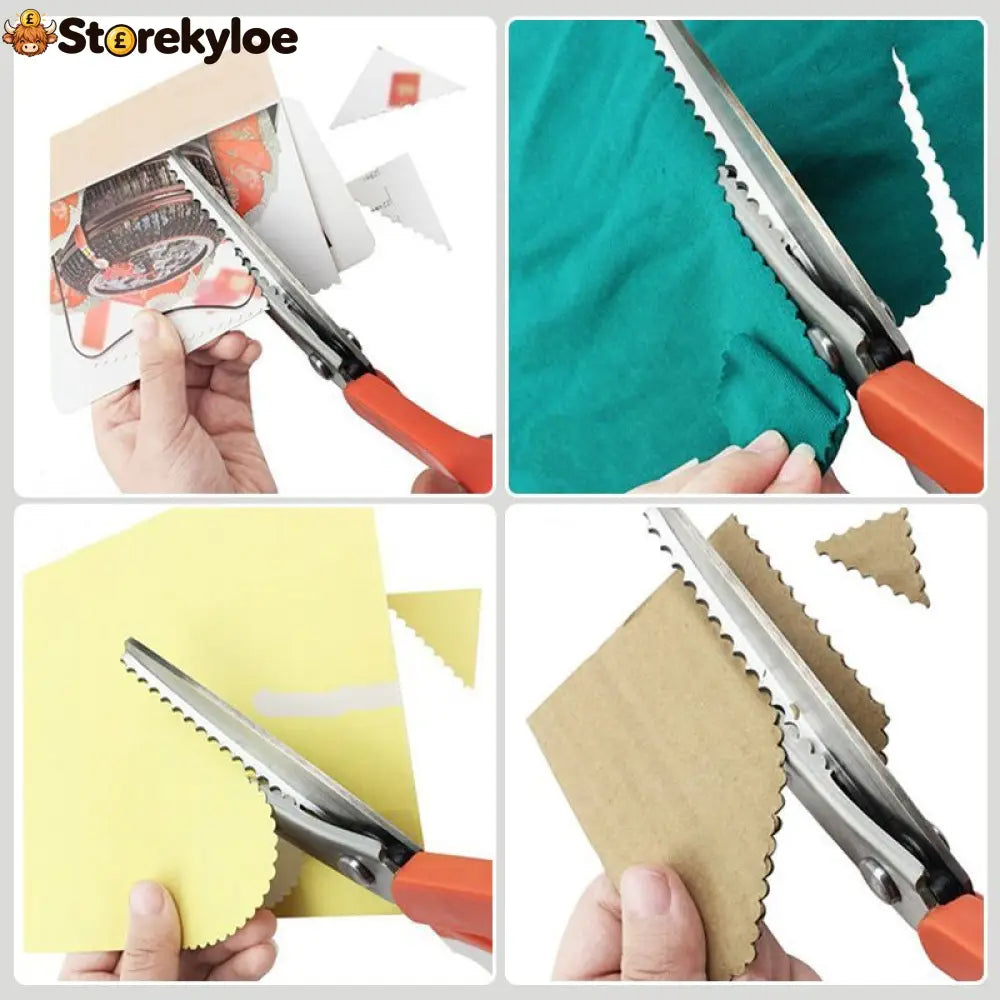 Multipurpose Pinking Shears Serrated Scissors