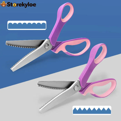 Multipurpose Pinking Shears Serrated Scissors
