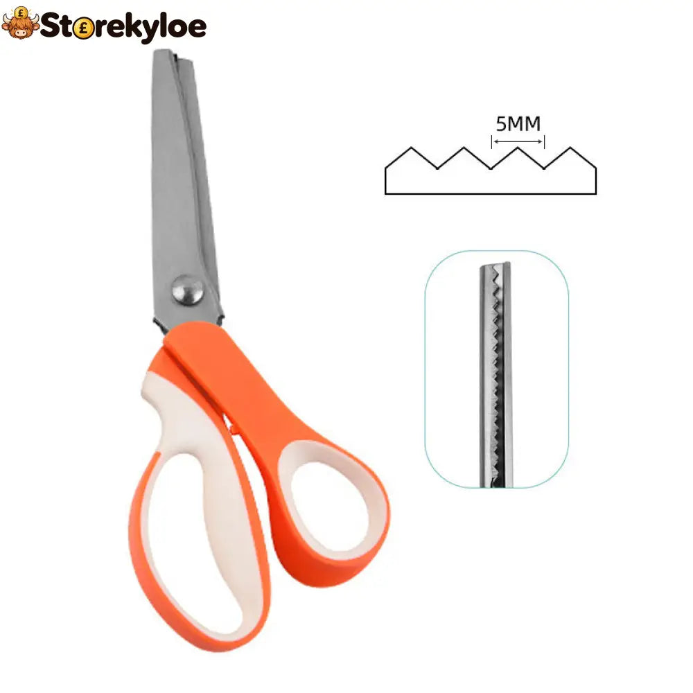 Multipurpose Pinking Shears Serrated Scissors