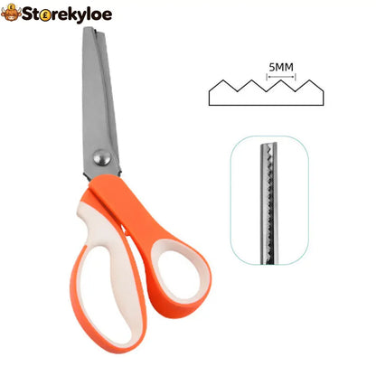 Multipurpose Pinking Shears Serrated Scissors