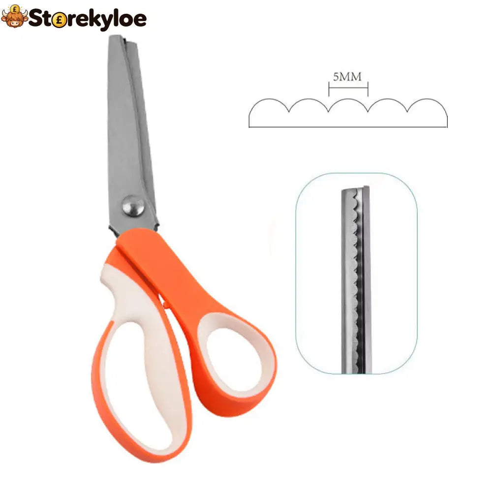 Multipurpose Pinking Shears Serrated Scissors