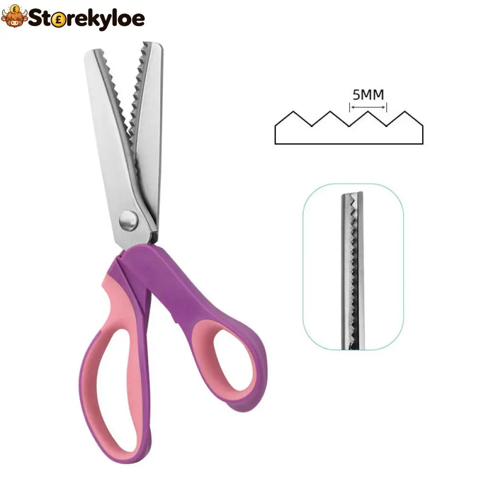Multipurpose Pinking Shears Serrated Scissors