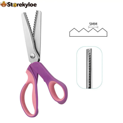 Multipurpose Pinking Shears Serrated Scissors