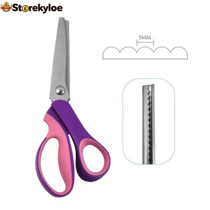 Multipurpose Pinking Shears Serrated Scissors