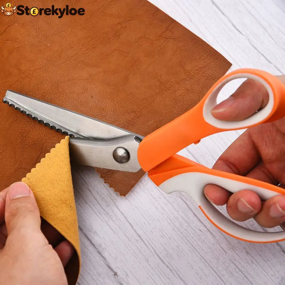 Multipurpose Pinking Shears Serrated Scissors