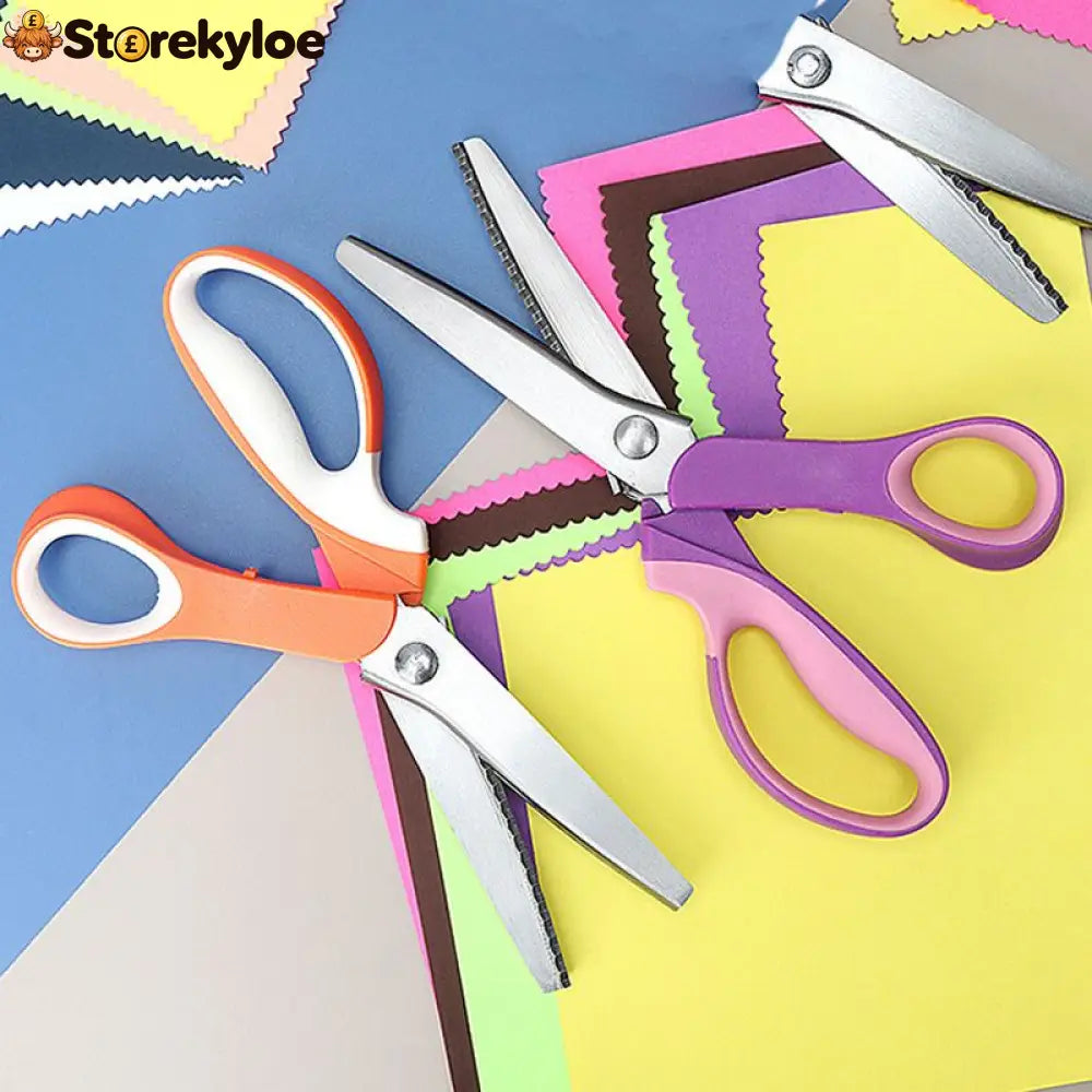 Multipurpose Pinking Shears Serrated Scissors