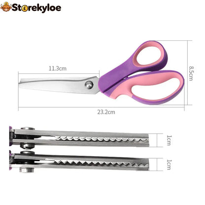 Multipurpose Pinking Shears Serrated Scissors