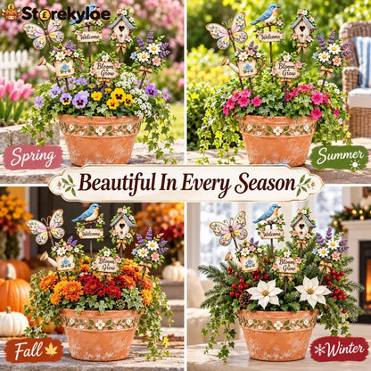 My Little Cottage Garden Diy Pot Stake Kit