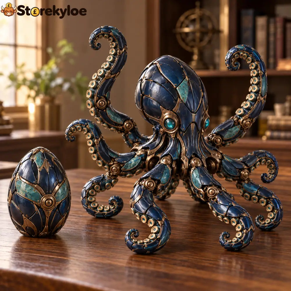 Mythic Beasts – 2-in-1 Transforming Egg Fantasy Figures✨ - Deep Sea Kraken