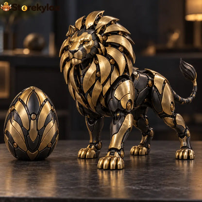 Mythic Beasts – 2-in-1 Transforming Egg Fantasy Figures✨ - Golden Lion