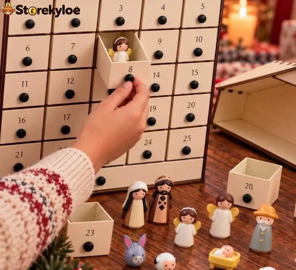 Nativity Advent Calendar 2026 – 24-day Christmas Countdown With Nativity Figures