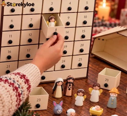 Nativity Advent Calendar 2026 – 24-day Christmas Countdown With Nativity Figures