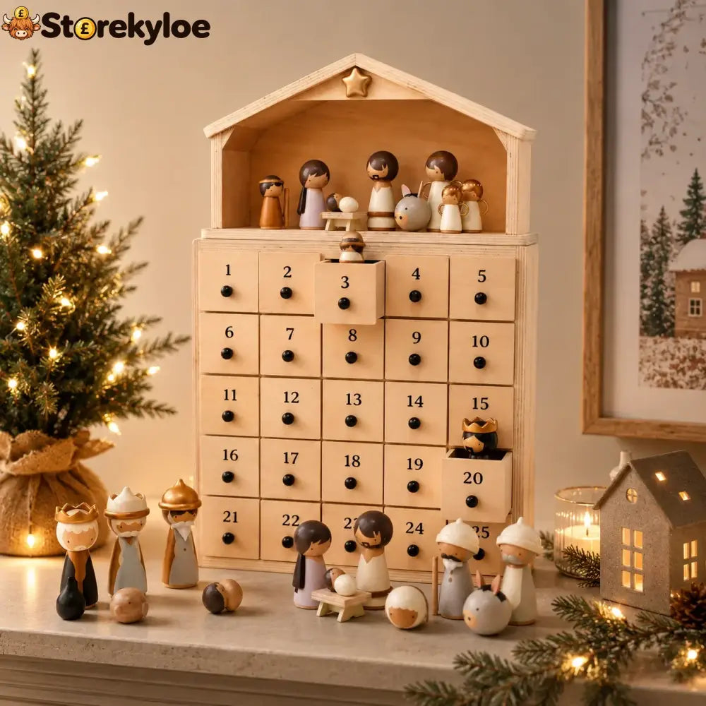 Nativity Advent Calendar 2026 – 24-day Christmas Countdown With Nativity Figures