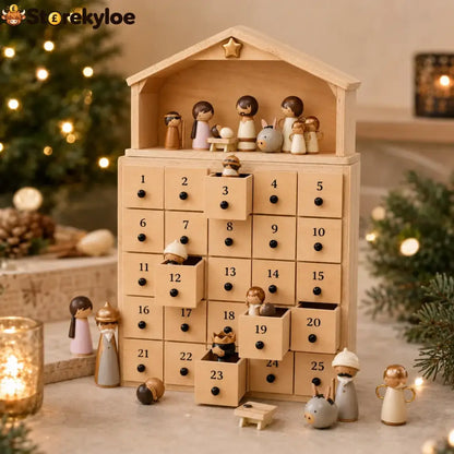 Nativity Advent Calendar 2026 – 24-day Christmas Countdown With Nativity Figures