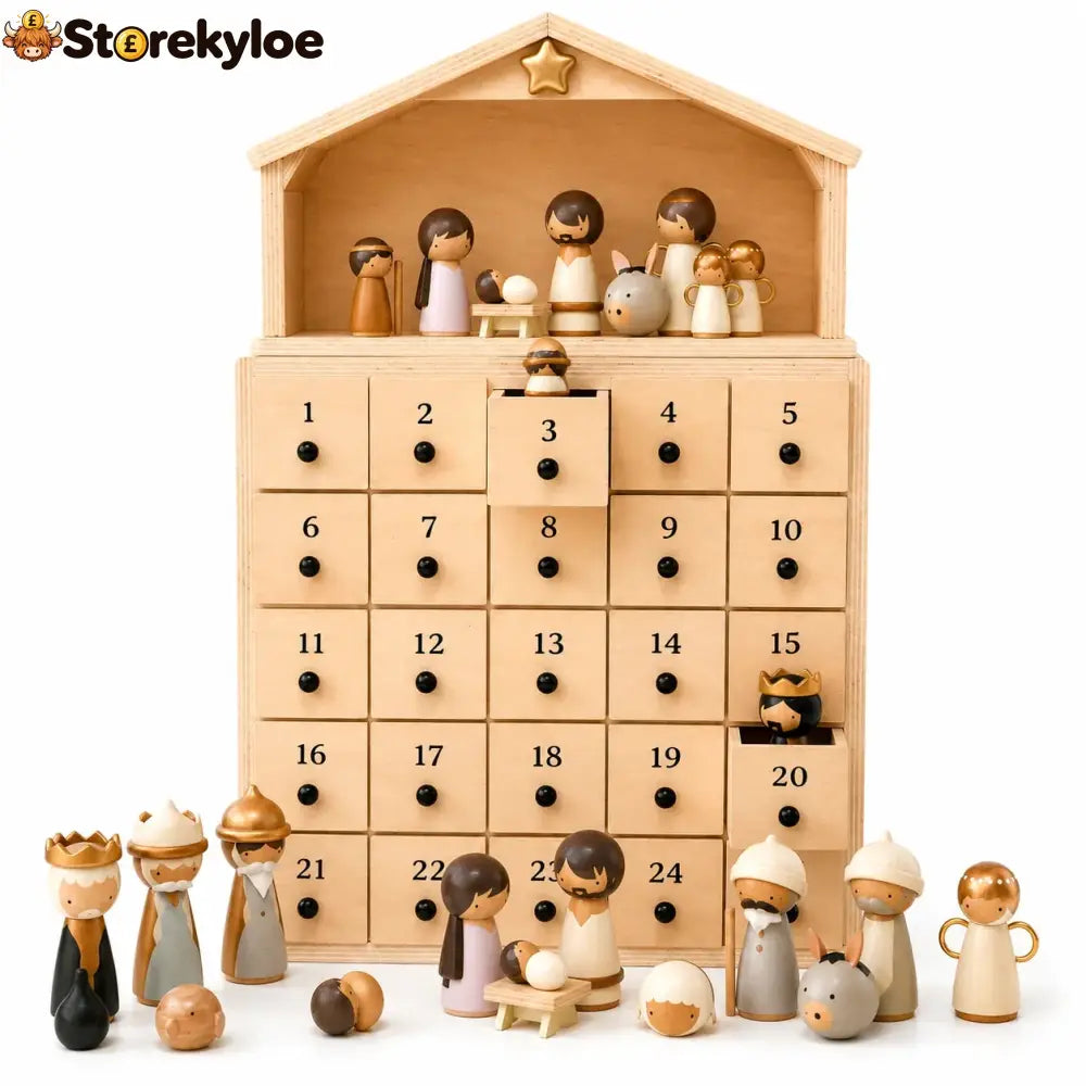 Nativity Advent Calendar 2026 – 24-day Christmas Countdown With Nativity Figures