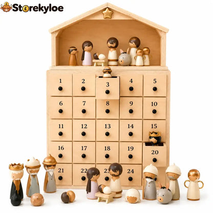 Nativity Advent Calendar 2026 – 24-day Christmas Countdown With Nativity Figures