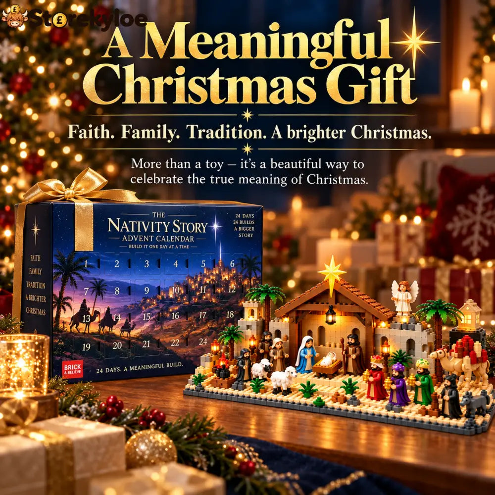 ⛪🎅Nativity Building Advent Calendar | 24 Daily Builds to Create a Complete Christmas Scene✝️