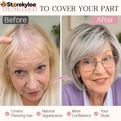 Natural-looking Hair Topper For Women