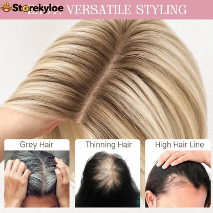 Natural-looking Hair Topper For Women