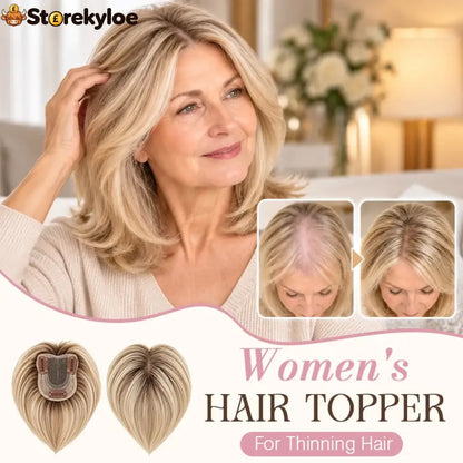 Natural-looking Hair Topper For Women