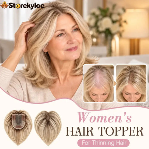 Natural-looking Hair Topper For Women