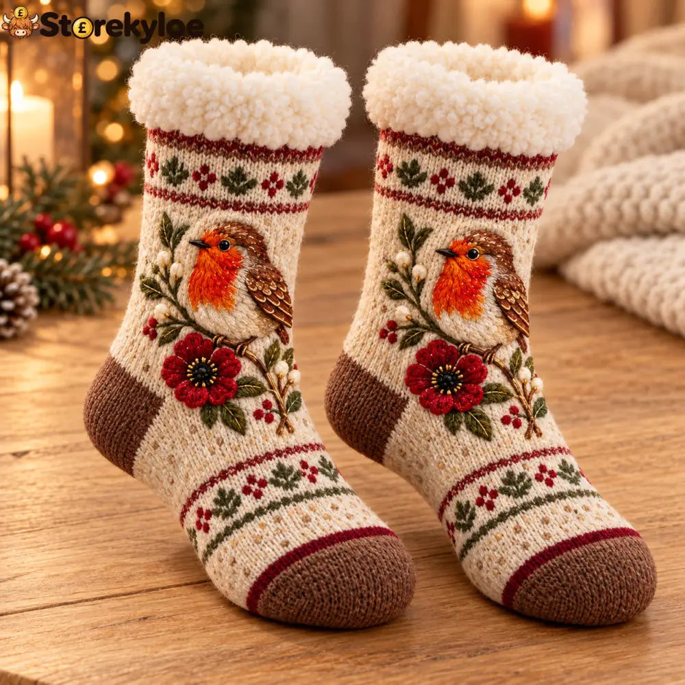 🌿 Nature Story Knit Sock Collection - A