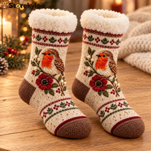 🌿 Nature Story Knit Sock Collection - A