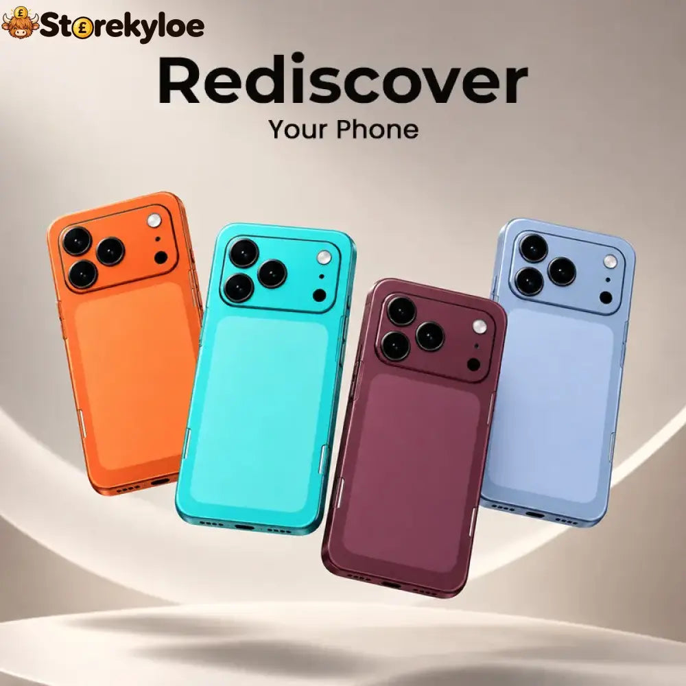 Next-generation Phone Back Skin, Premium Camera Area And Rear Redesign