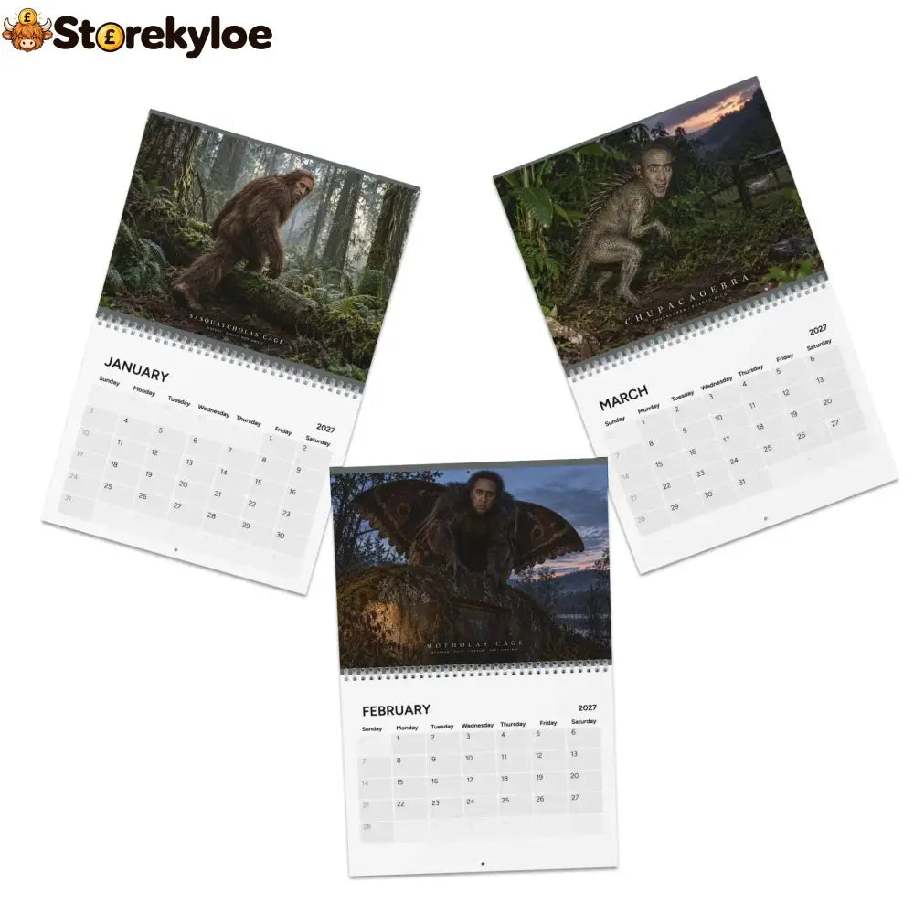 Nic Cryptid 2027 Calendar