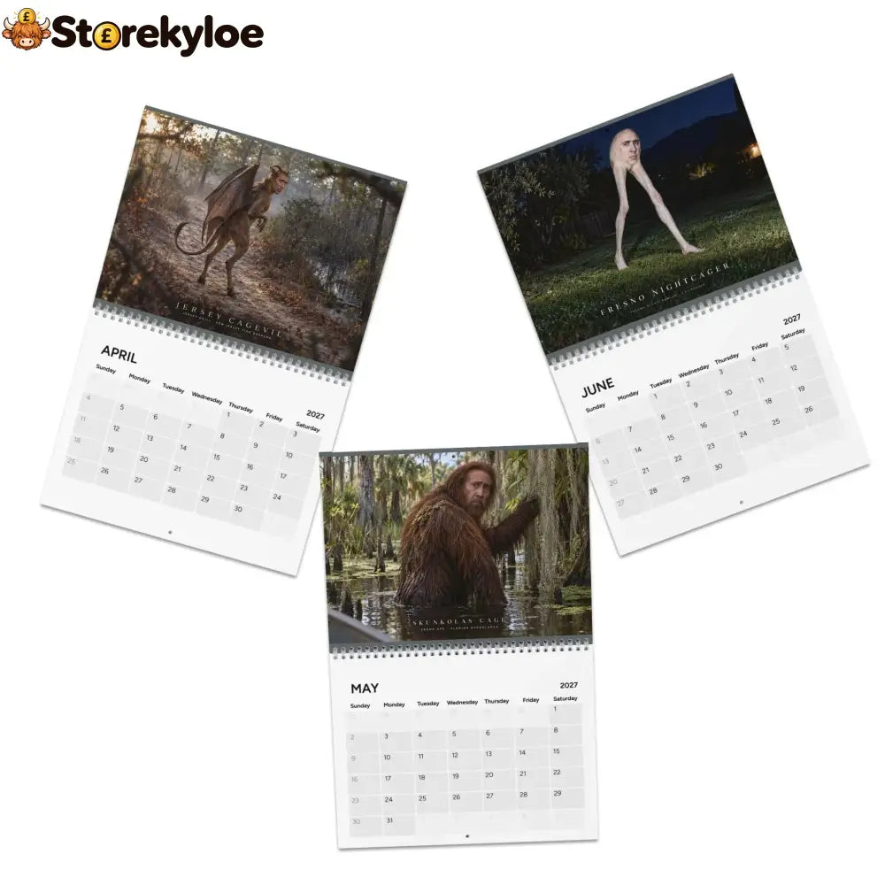 Nic Cryptid 2027 Calendar